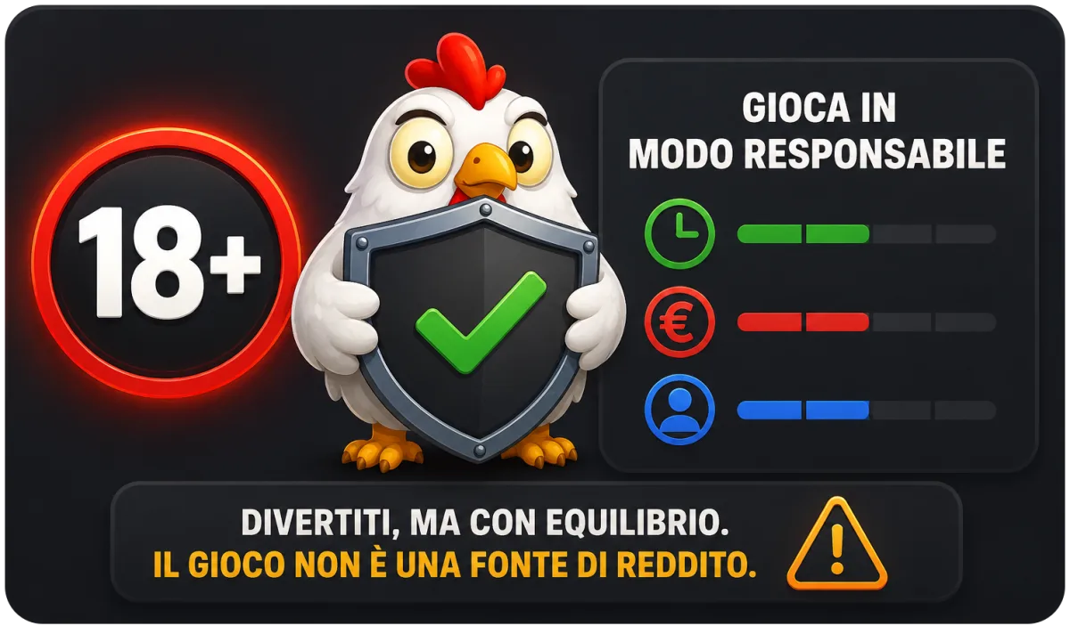 Gioco responsabile in Chicken Road 2: 18+, divertiti ma con equilibrio
